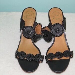 Jack Rogers Black Women's Sandals